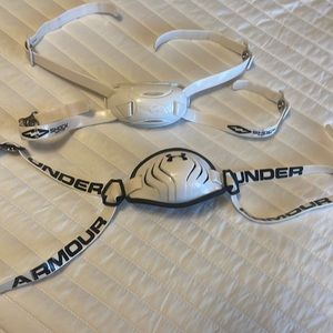 Youth Football Chin Straps set- Under Armour & Shock Doctor